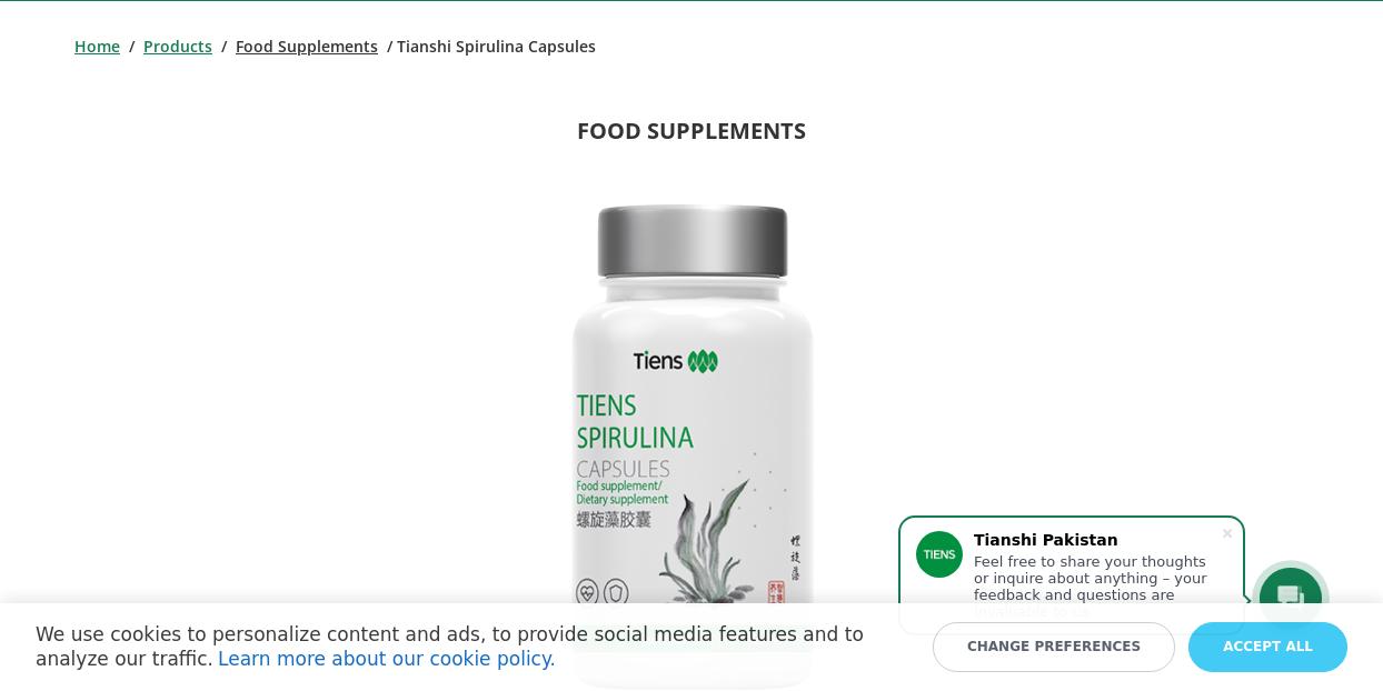 Tianshi Spirulina Capsules